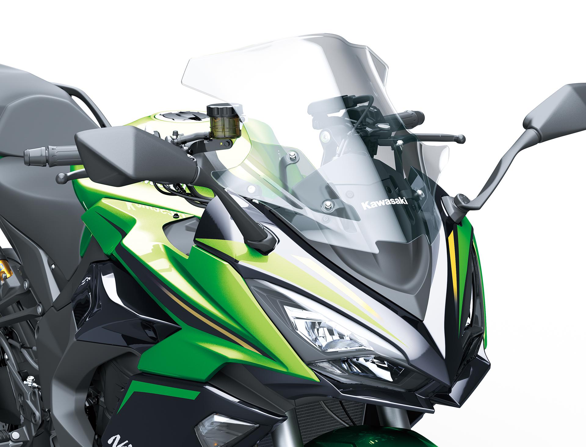 Large Smoke Windscreen (Ninja 1000SX & Versys 650)